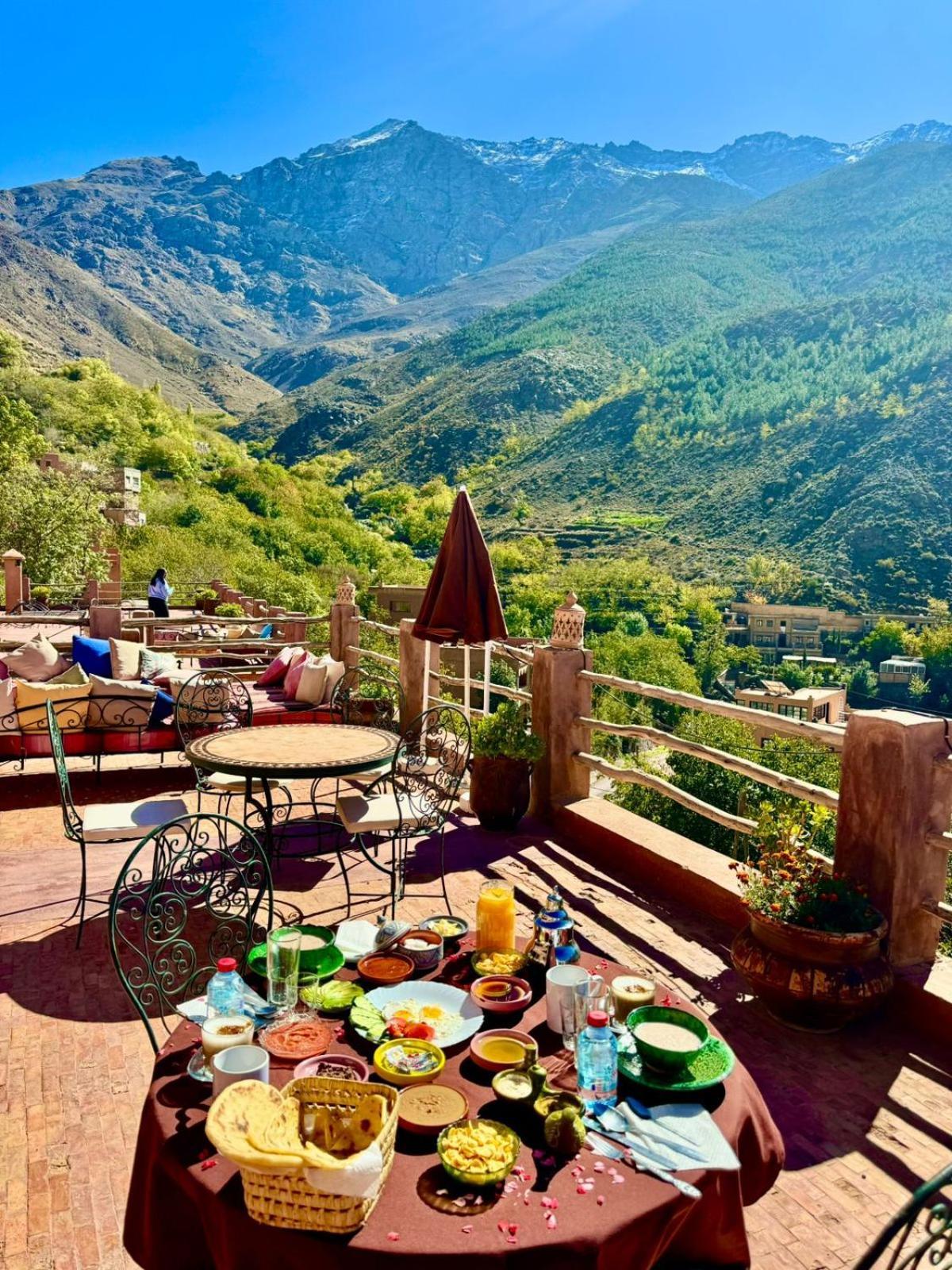 Aux Lumieres Du Toubkal Light Of Toubkal Hotel Imlil  Buitenkant foto